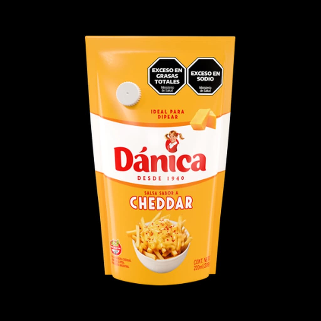 Dánica Salsa Cheddar - 220 ml