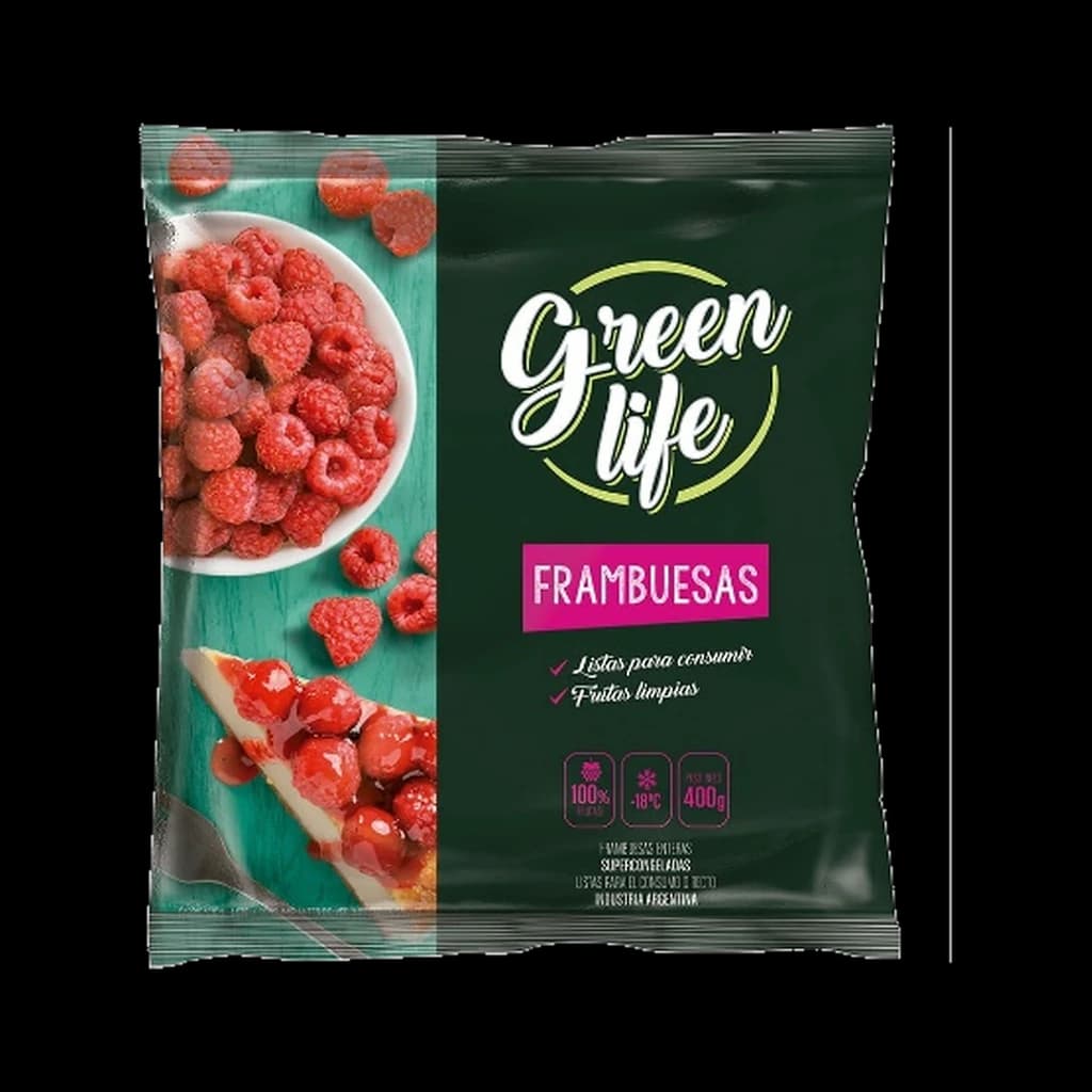 Green Life Frambuesas - 400 g