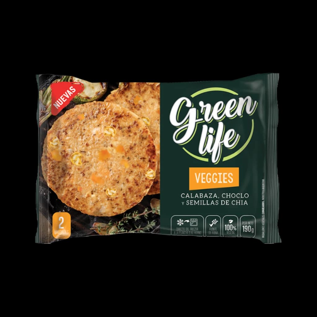 Green Life Veggies Calabaza y Choclo - 190 g