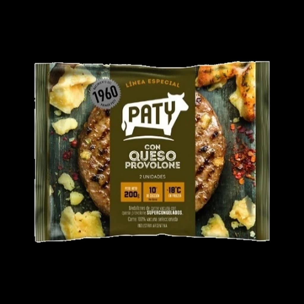 Paty Línea Especial con Queso Provolone - 2 un. · 200 g