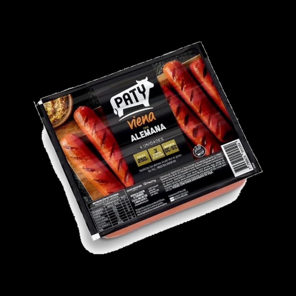 Paty Viena Alemana - 250 g · 4 unidades