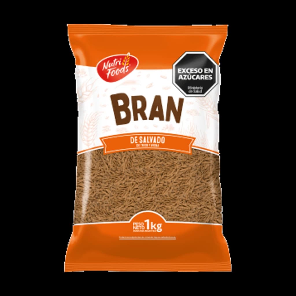 Bran de Salvado y Avena - 1 kg, 11 unidades