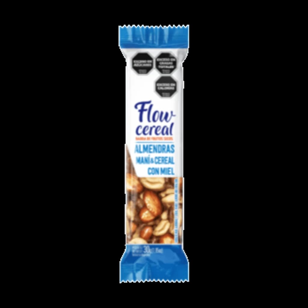 Flow Cereal Almendras Enteras - 30 g, 20 unidades · Display