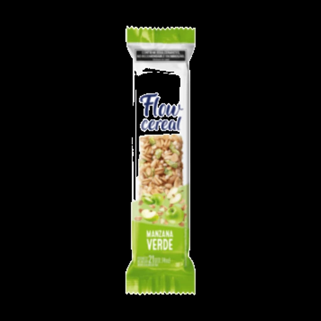Flow Cereal Manzana - 21 g, 20 unidades · Display
