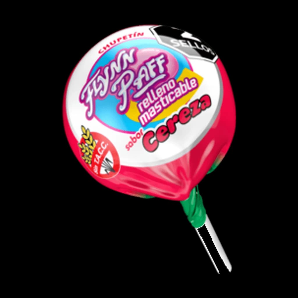 Flynn Paff Chupetín Cereza - 18 g, 24 unidades · Bolsa