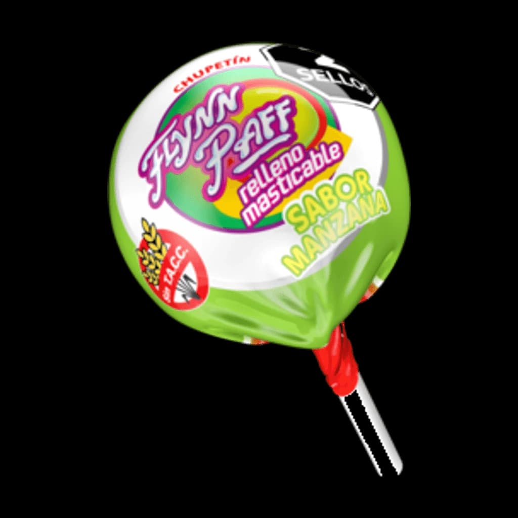 Flynn Paff Chupetín Manzana - 18 g, 24 unidades · Bolsa