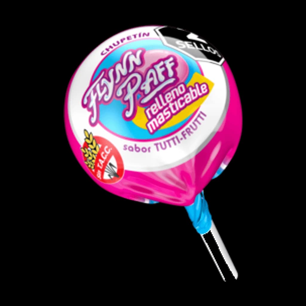 Flynn Paff Chupetín Tutti Frutti - 18 g, 24 unidades · Bolsa