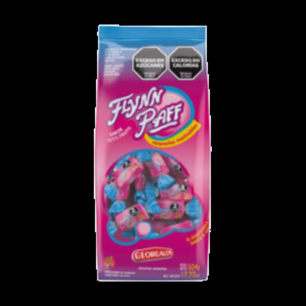 Flynn Paff Tutti Frutti - 8 g, 63 unidades · Bolsa
