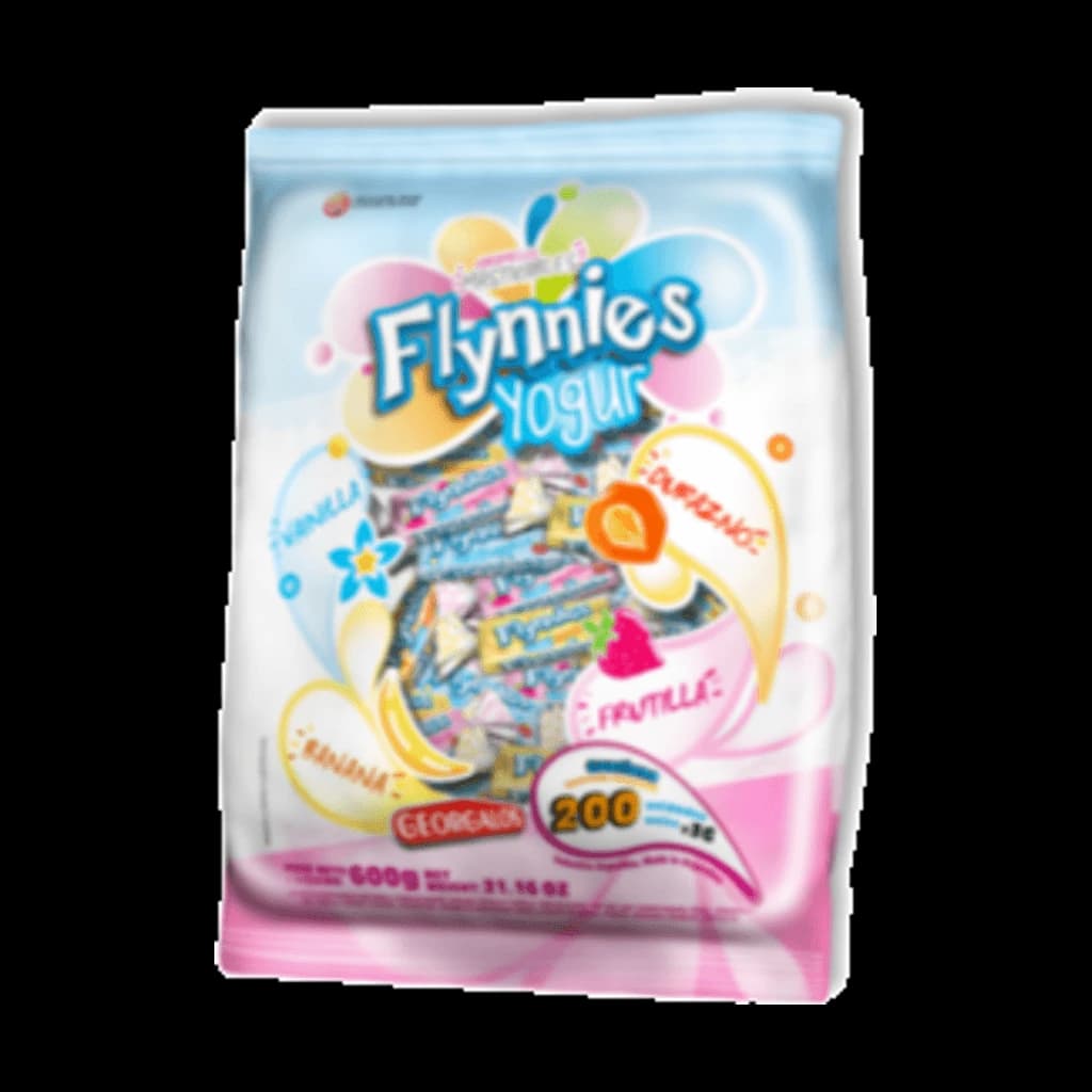 Flynnies Yogur Surtidos - 3 g, 200 unidades