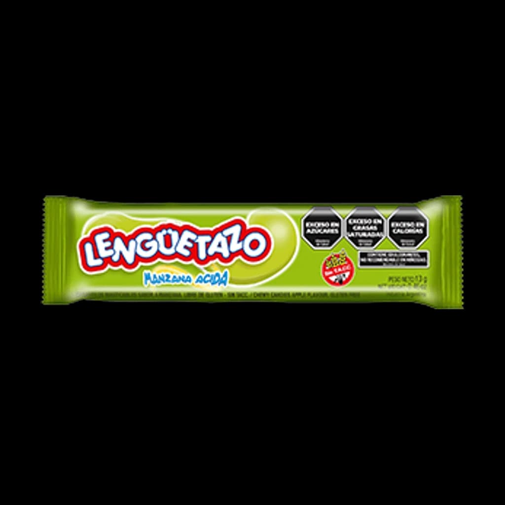 Lengüetazo Manzana Ácida - 13 g, 32 unidades · Display