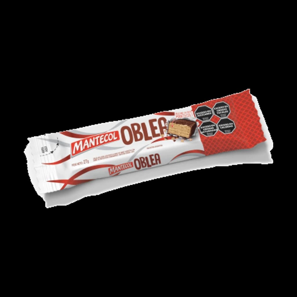 Mantecol Oblea Bañada - 27 g, 18 unidades · Display