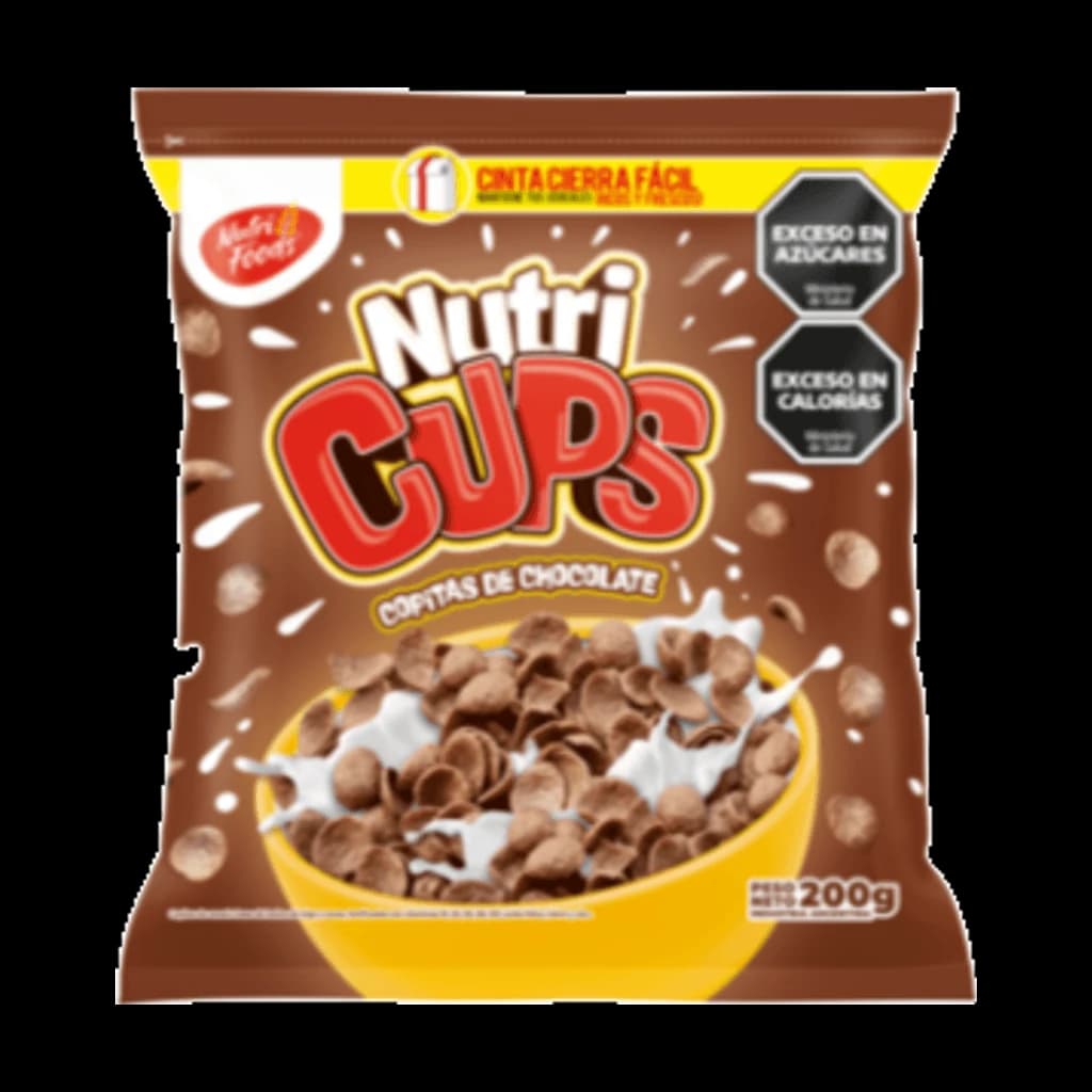 NutriKids Copitas de Chocolate - 200 g, 20 unidades