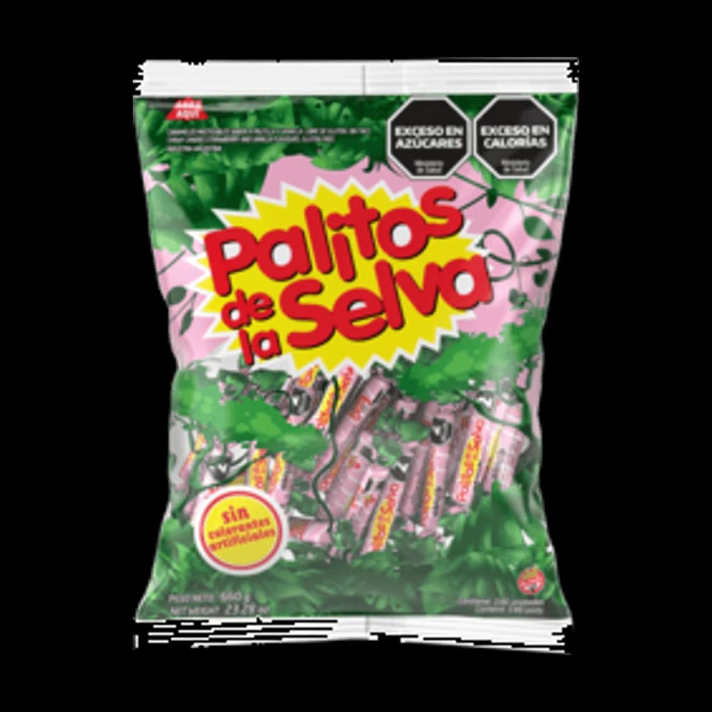 Palitos de la Selva Frutilla y Vainilla - 660 g, Bolsa