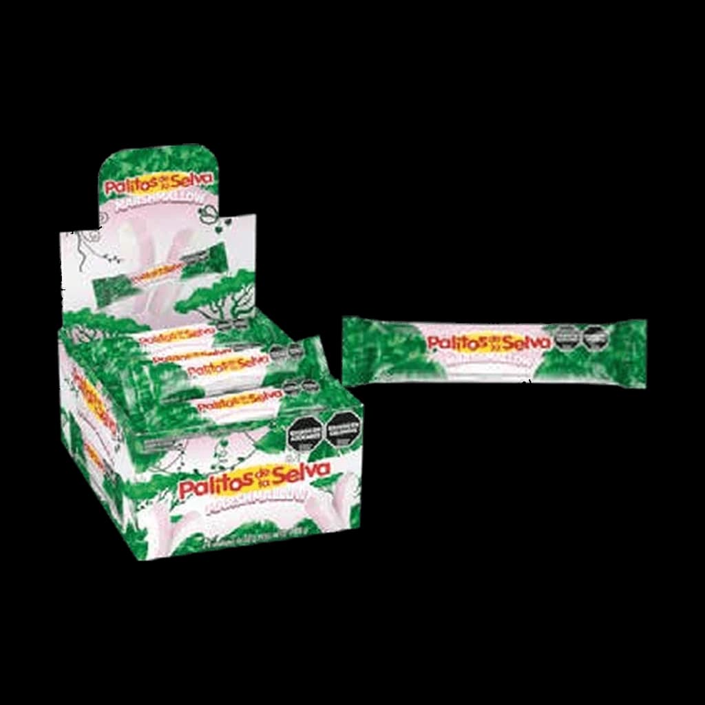 Palitos de la Selva Marshmallow - 13 g, 24 unidades · Display