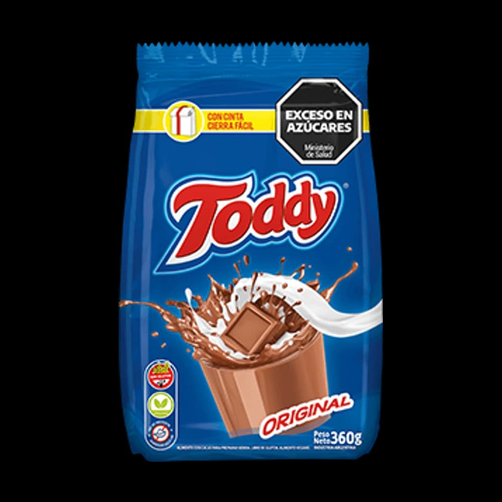 Toddy Cacao en Polvo Original - 360 g, 14 unidades