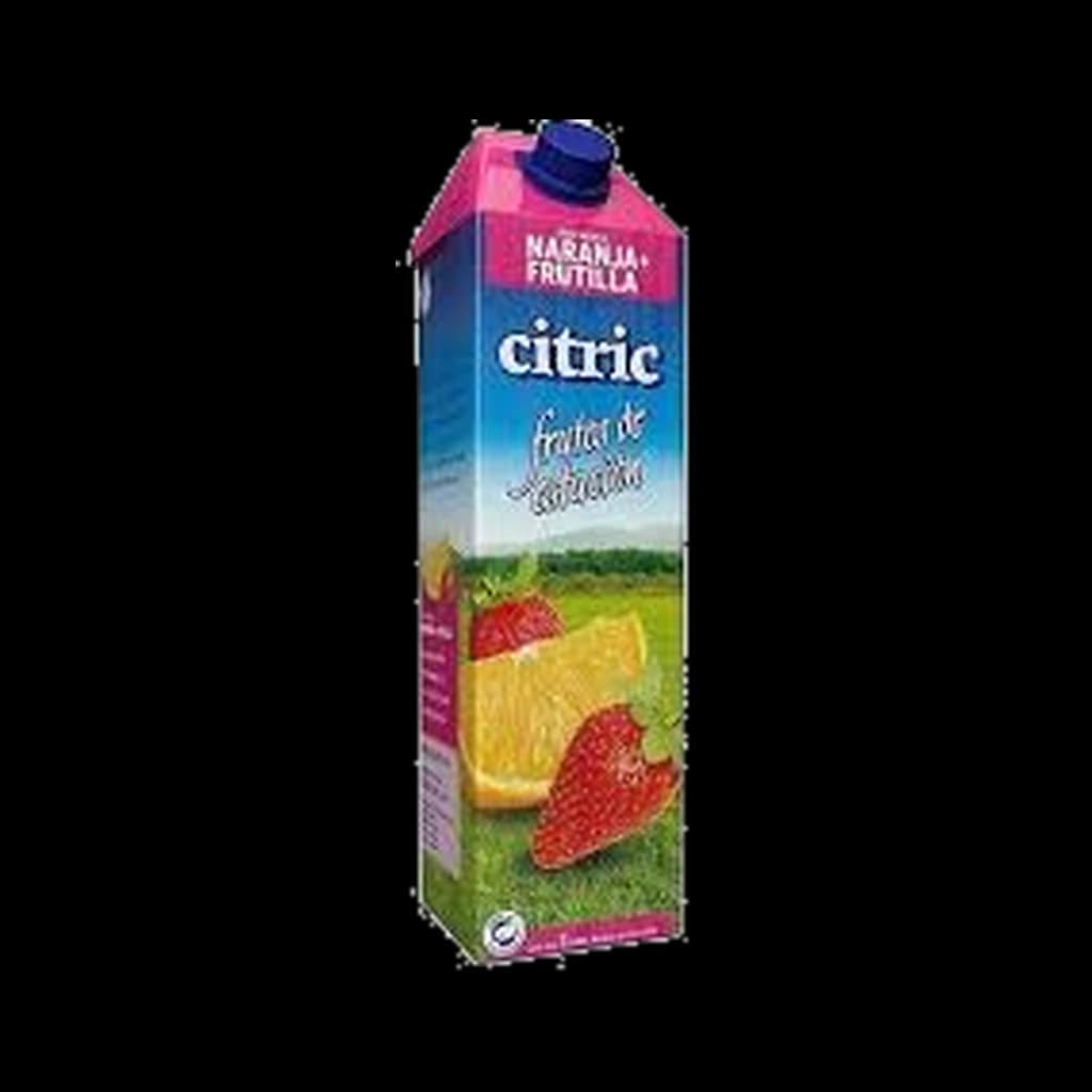 Citric Jugo de Naranja y Frutilla - 1 l