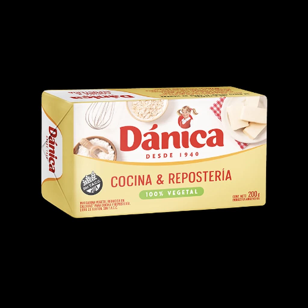 Dánica Margarina Cocina y Repostería - 200 g