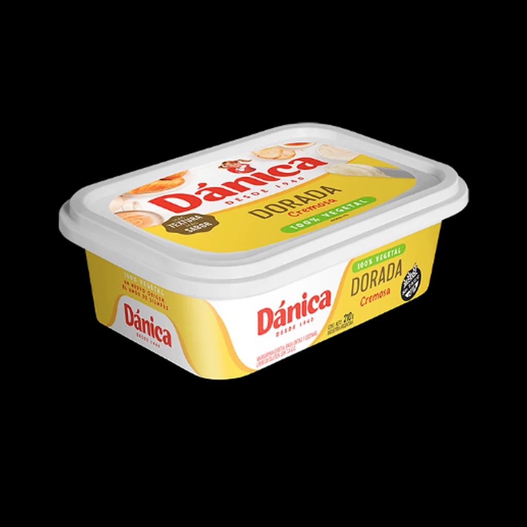 Dánica Margarina Dorada Cremosa - 200 g