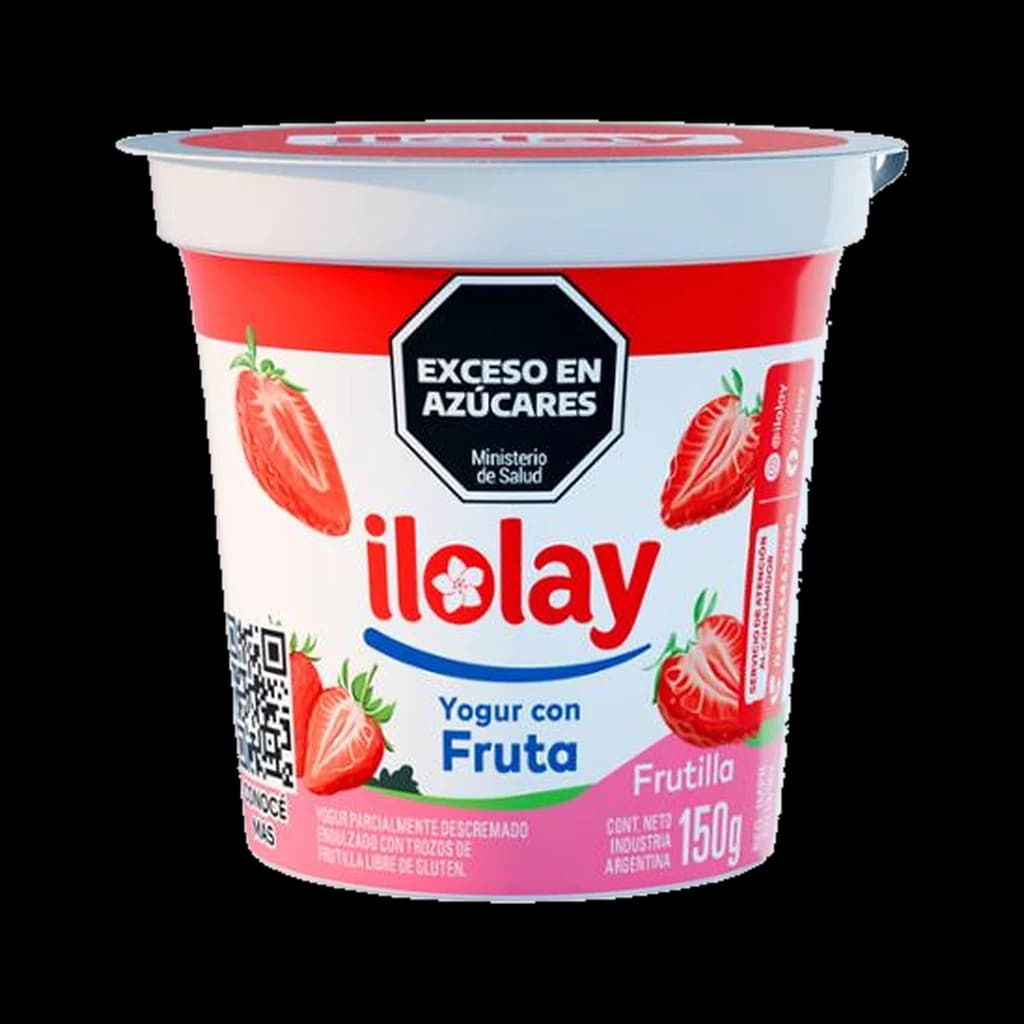 Ilolay Yogur con Fruta Frutilla - 150 g