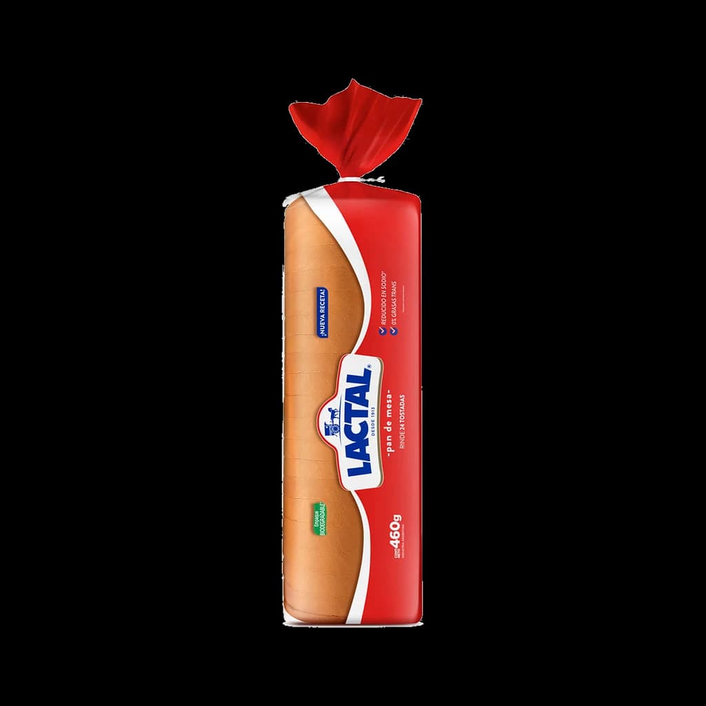 Lactal Pan Blanco - 460 g