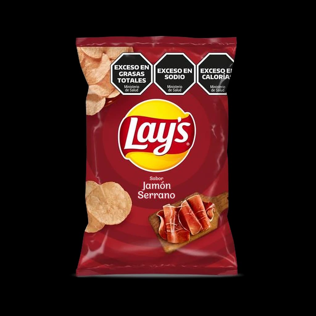 Lay's Jamón Serrano - 34 g · 77 g · 122 g