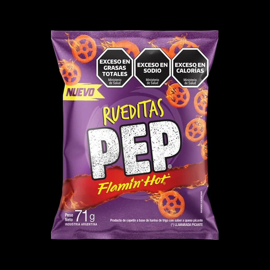 PEP Rueditas Flamin' Hot - 71 g