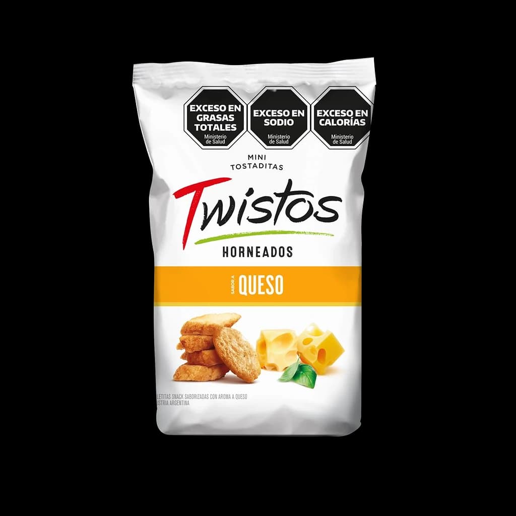 Twistos Mini Tostaditas Queso - 40 g · 95 g · 155 g