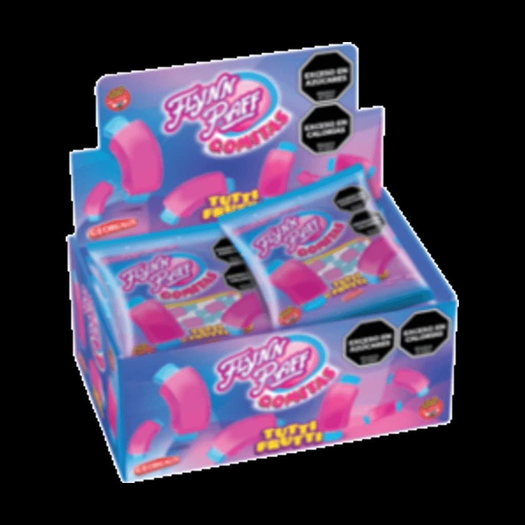 Flynn Paff Gomitas Tutti Frutti - 30 g, 12 unidades · Display