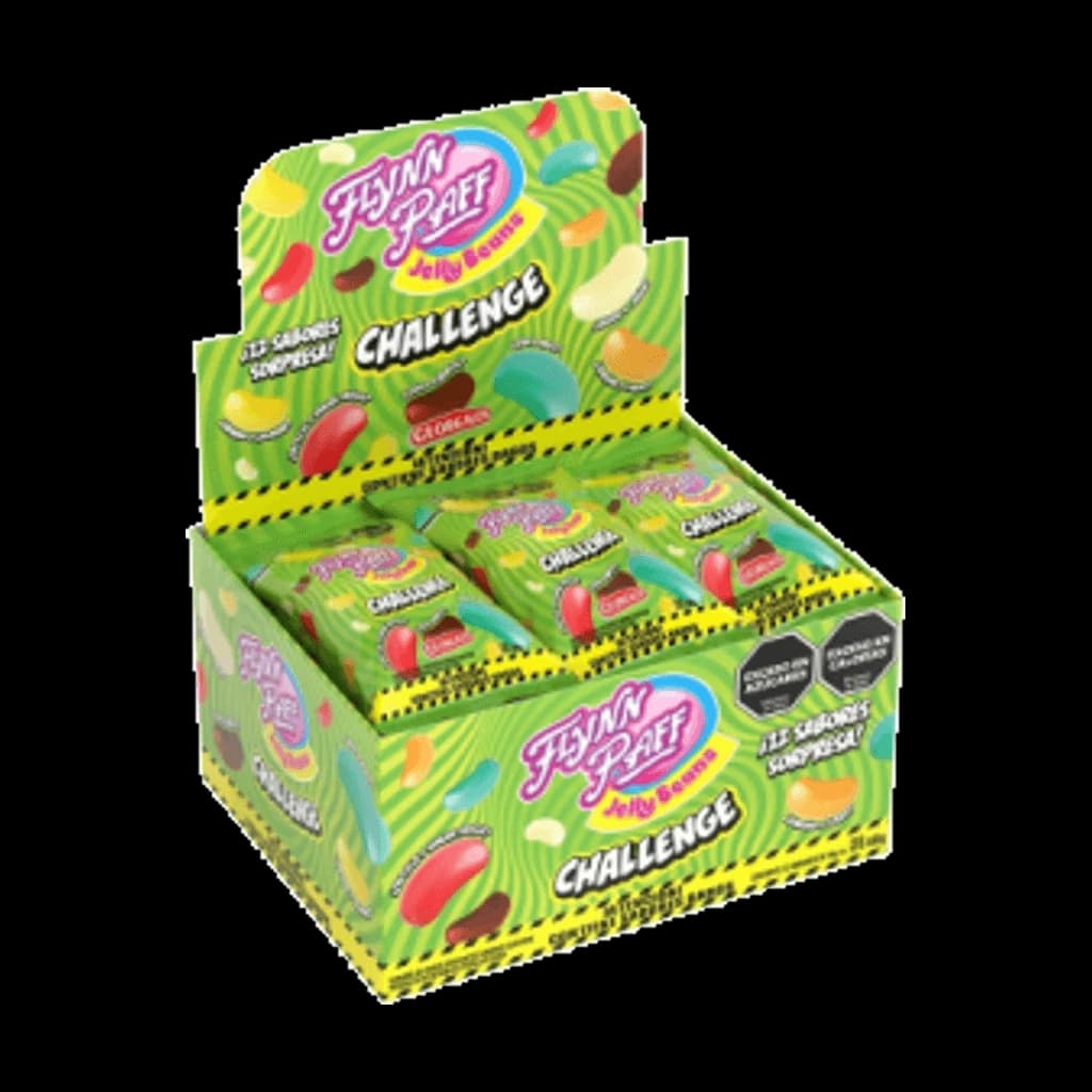 Flynn Paff Jelly Beans Challenge - 40 g, 12 unidades · Display