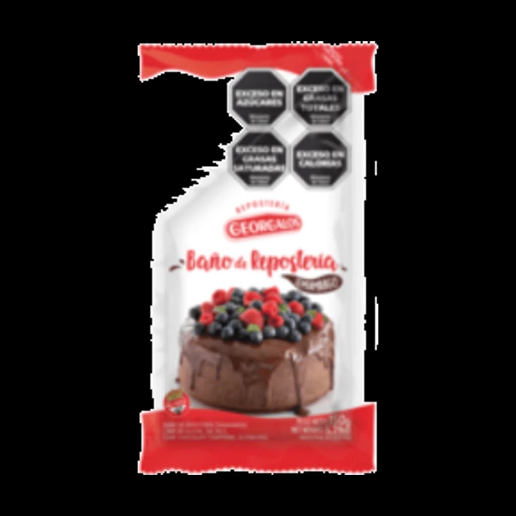 Georgalos Baño de Repostería Semiamargo - 150 g, 12 unidades · Display