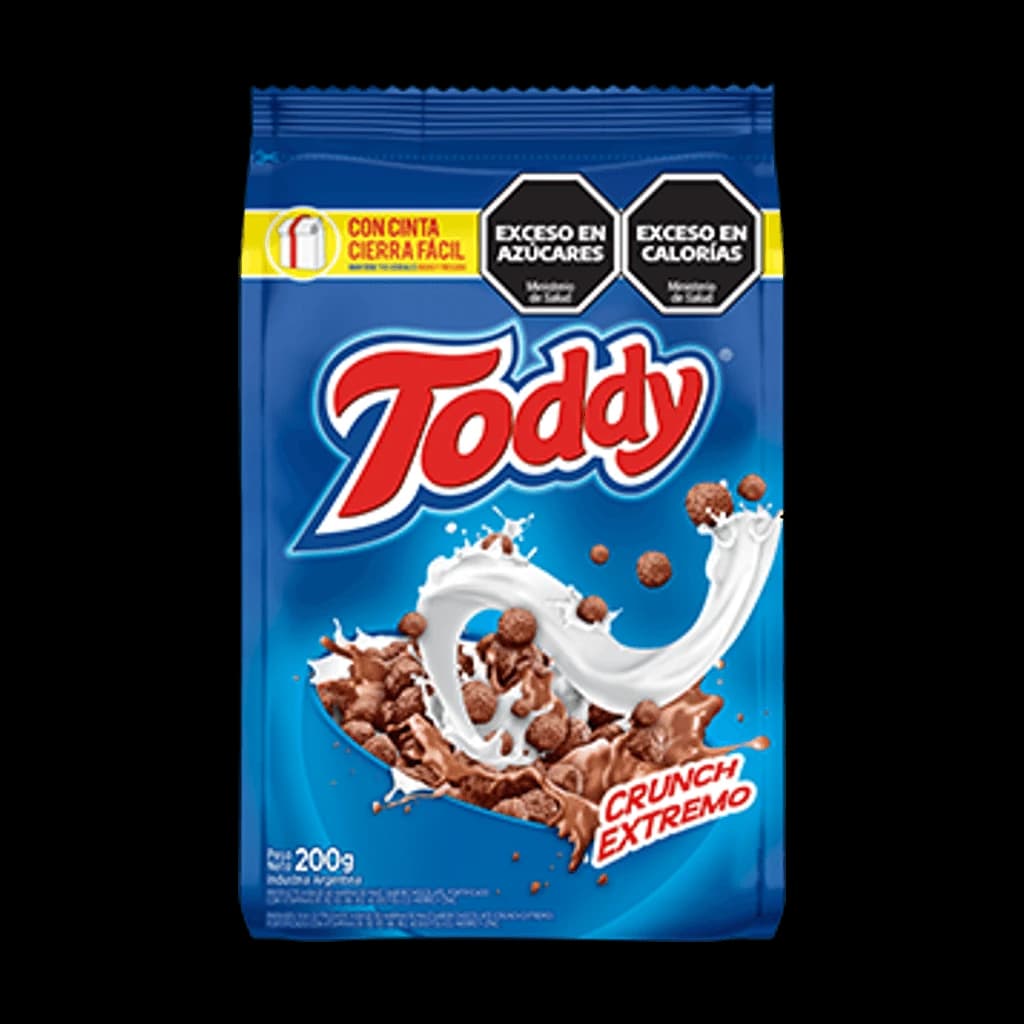 Toddy Bolitas de Chocolate Crunch Extremo - 200 g, 16 unidades