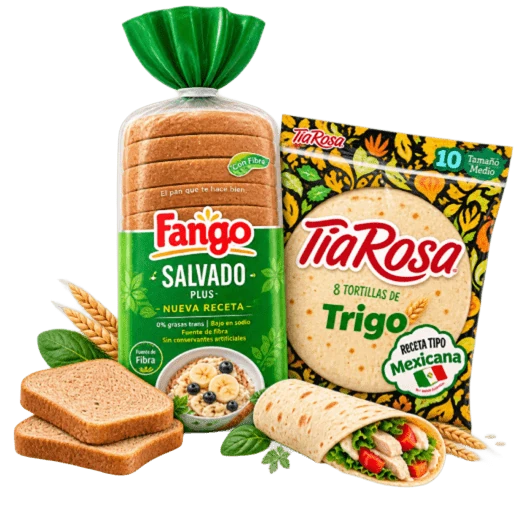 Pan de molde Fargo y tortillas Tía Rosa